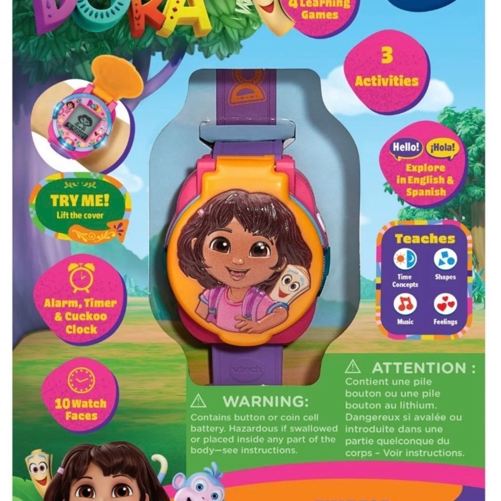 Dora the Explorer Learning Watch - EASTER BASKET IDEAL